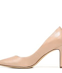 Naturalizer Womens Anna Pointed Toe High Heel Pumps,Creme Brulee Beige Leather,8