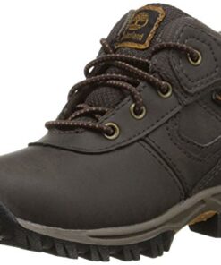 Timberland boys Mt. Maddsen Mid Waterproof – Chukka Boot, Dark Brown, 7 Big Kid US