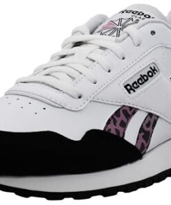 Reebok Women’s Harman Run Sneaker, White/Infused Lilac/Classic Teal, 10 M