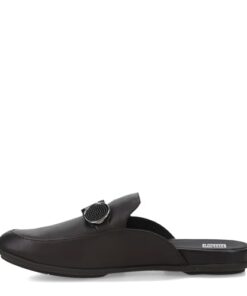 FitFlop Women’s Gracie Mule, All Black, 6.5