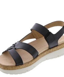 Easy Spirit Women’s Ilena Sandal, Black 001, 6