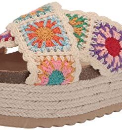 Dirty Laundry Women’s Plays Espadrille Wedge Sandal, Natural, 8.5