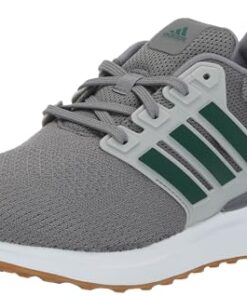 adidas Men’s UBounce DNA Sneaker, Grey/Collegiate Green/Grey, 13