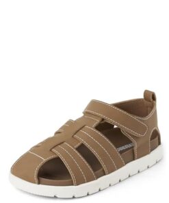 Gymboree,and Toddler Fisherman Sandal,Tan,12 Years