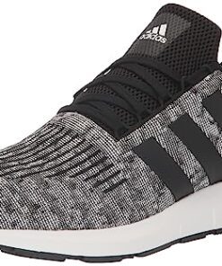 adidas Men’s Swift Run Sneaker, Core Black/CoreBlack/White, 12