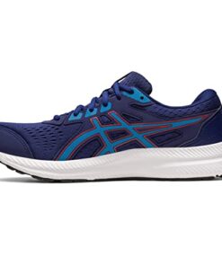 ASICS Men’s GEL-CONTEND 8 Running Shoes, 10.5, INDIGO BLUE/ISLAND BLUE