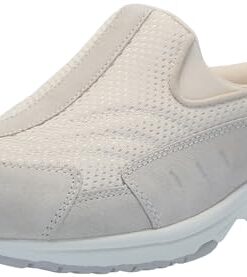 Easy Spirit Women’s Traveltime 90 Mule, Light Natural Mesh, 8.5