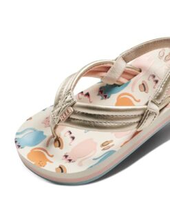 Reef Girls Ahi Sandal, Cool Cats, 8 little kid