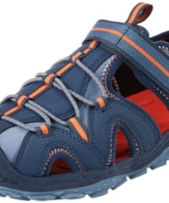 Merrell Hydro 2 Sport Sandal, NAVY/ORANGE, 7 US Unisex big kid