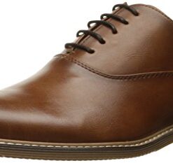 Steve Madden Men’s Nunan Oxford, Tan, 11