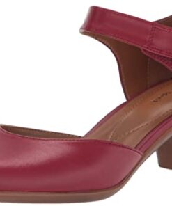 Easy Spirit Women’s Clarice Pump, Red 610, 10 Wide