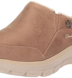 Skechers Women’s Easy Going-Latte 2 Mule, TAN, 7.5