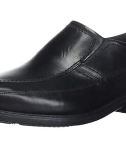 Rockport mens Style Leader 2 Bike Slip-on loafers shoes, Black, 9.5 US