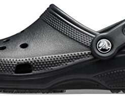 Crocs Unisex-Adult Classic Clogs (Best Sellers), Black, 12 Men/14 Women