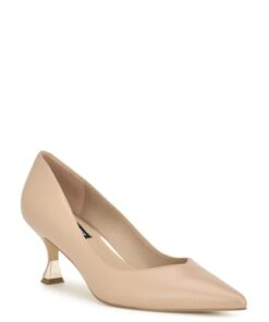 Nine West Women’s Ariella Pump, Barely Nude 110, 7