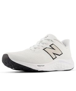 New Balance Men’s Fresh Foam Arishi V4 Running Shoe, White/White, 10.5 Wide