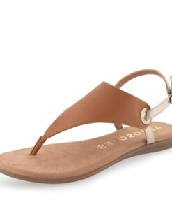 Aerosoles Women’s CONCLUSION Flat Sandal, Tan Combo, 12