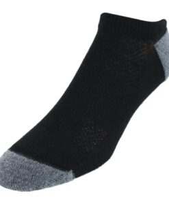 Hanes mens X-temp Lightweight No Show Socks, 12-pair Pack Casual Sock, Black, 6 12 US