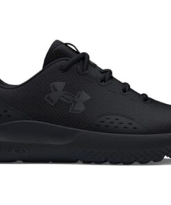 Under Armour Men’s Charged Surge 4, (002) Black/Black/Black, 14, US