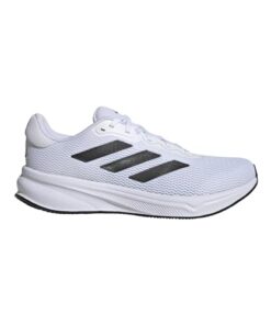 adidas Men’s Response Running Sneaker, White/Black/White, 11.5