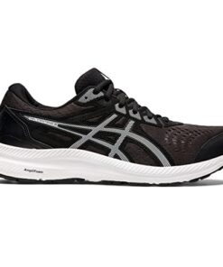 ASICS Men’s Gel-Contend 8 Running Shoes, 10, Black/White