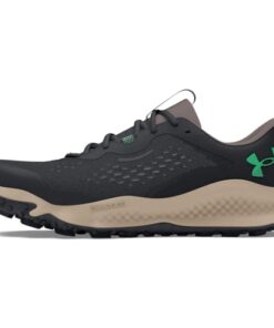 Under Armour Men’s Charged Maven Trail, (003) Black/Fresh Clay/Vapor Green, 11, US