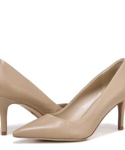 Sam Edelman Women’s Vienna Pump, Soft Beige, 6