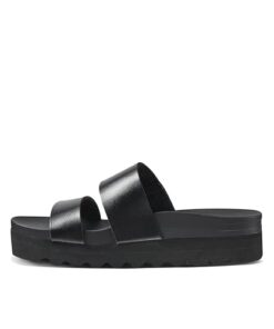 Reef Women’s Black Cushion Vista Hi Platform Sandals