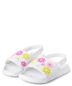 Gymboree,and Toddler Slides with Backstrap,Flower Slide,9 Years