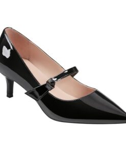 Bandolino Women’s Medley Pump, Black Patent 001, 8