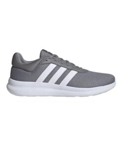 adidas Men’s Lite Racer 4.0 Sneaker, Grey/White/White, 14