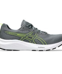 ASICS Men’s Gel-Contend 9 4E Running Shoes, 11, Steel Grey/Safety Yellow