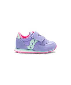 Saucony Unisex-child Baby Jazz Hook & Loop , PERIWINKLE, 8.5 M