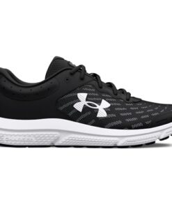 Under Armour Men’s Charged Assert 10, (001) Black/Black/White, 11, US