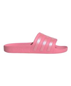 adidas Women’s Adilette Aqua Slide Sandal, Bliss Pink/Bliss Pink/Bliss Pink, 7