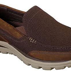 Skechers mens Superior Milford Loafer, Light Brown, 15-15.5 X-Wide US