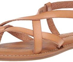 Amazon Essentials Women’s Casual Strappy Sandal, Natural, 7.5