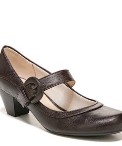 LifeStride Womens Rozz Mary Jane Dark Brown 9 M