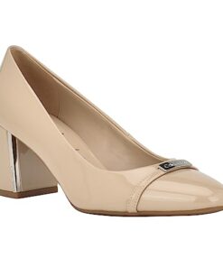 Calvin Klein Women’s Unesta Pump, Taupe 240, 9