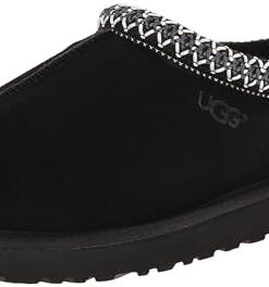 UGG Men’s Tasman Slipper, Black, 10