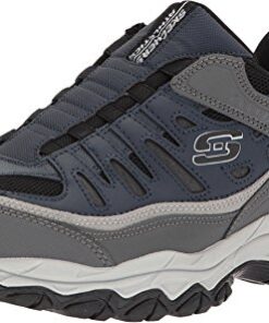 Skechers mens After Burn M. Fit Loafer, Navy/Gray, 11 X-Wide US