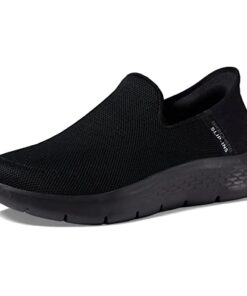 Skechers Men’s Gowalk Flex Hands Free Slip-ins Athletic Slip-on Casual Walking Shoes Sneaker, Black, 13 X-Wide