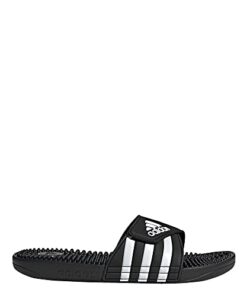 adidas Performance adissage Sandal, black/white/black, 10 M US