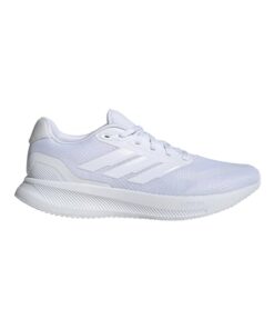 adidas Men’s Run Falcon 5 Sneaker, White/White/White, 10