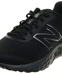 New Balance Men’s 520 V8 Running Shoe, Black/Black, 11