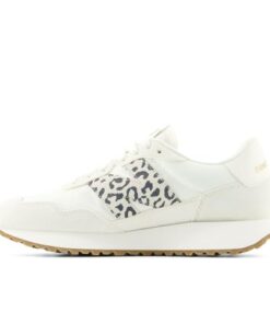 New Balance Women’s 237 V1 Sneaker, Sea Salt/Black/Gold Metallic, 7.5