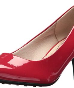 Lifestride Womens Parigi Pumps Fire Red Patent 8.5 W