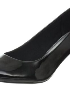 LifeStride Womens Parigi Pumps Black Patent 8 W