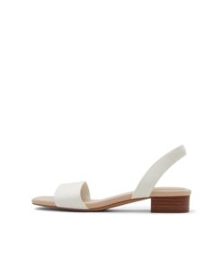 ALDO Women’s Dorenna Heeled Sandal, White, 7