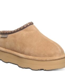 BEARPAW Martis Youth Iced Coffee Solid Size 2 | Youth’s Slipper | Youth’s Shoe | Comfortable & Lightweight